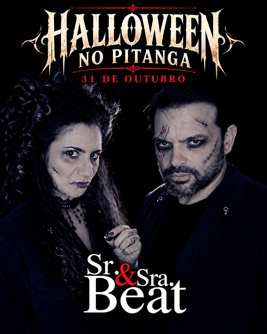 Halloween no Pitanga · Sr. & Sra. Beat