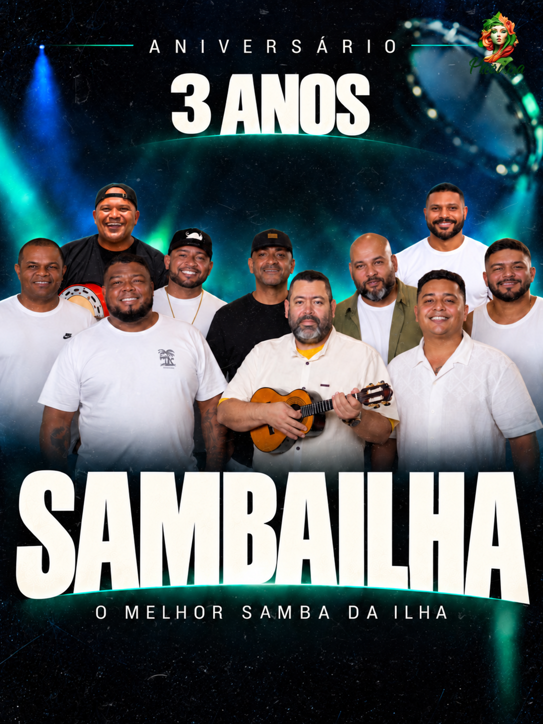 Aniversário de 3 anos de SAMBAILHA — o melhor samba da ilha